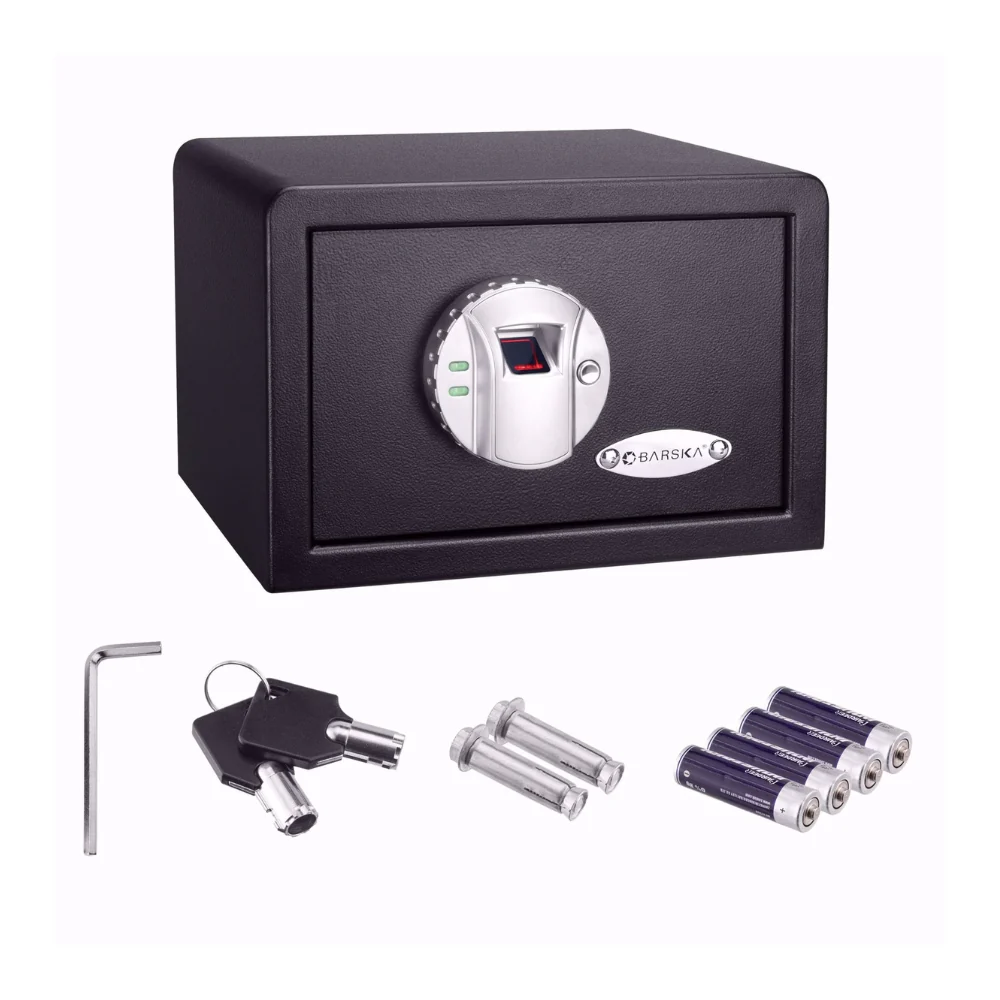 Barska Compact Biometric Security Safe with Fingerprint Lock | BAR-AX11620 - Image 6
