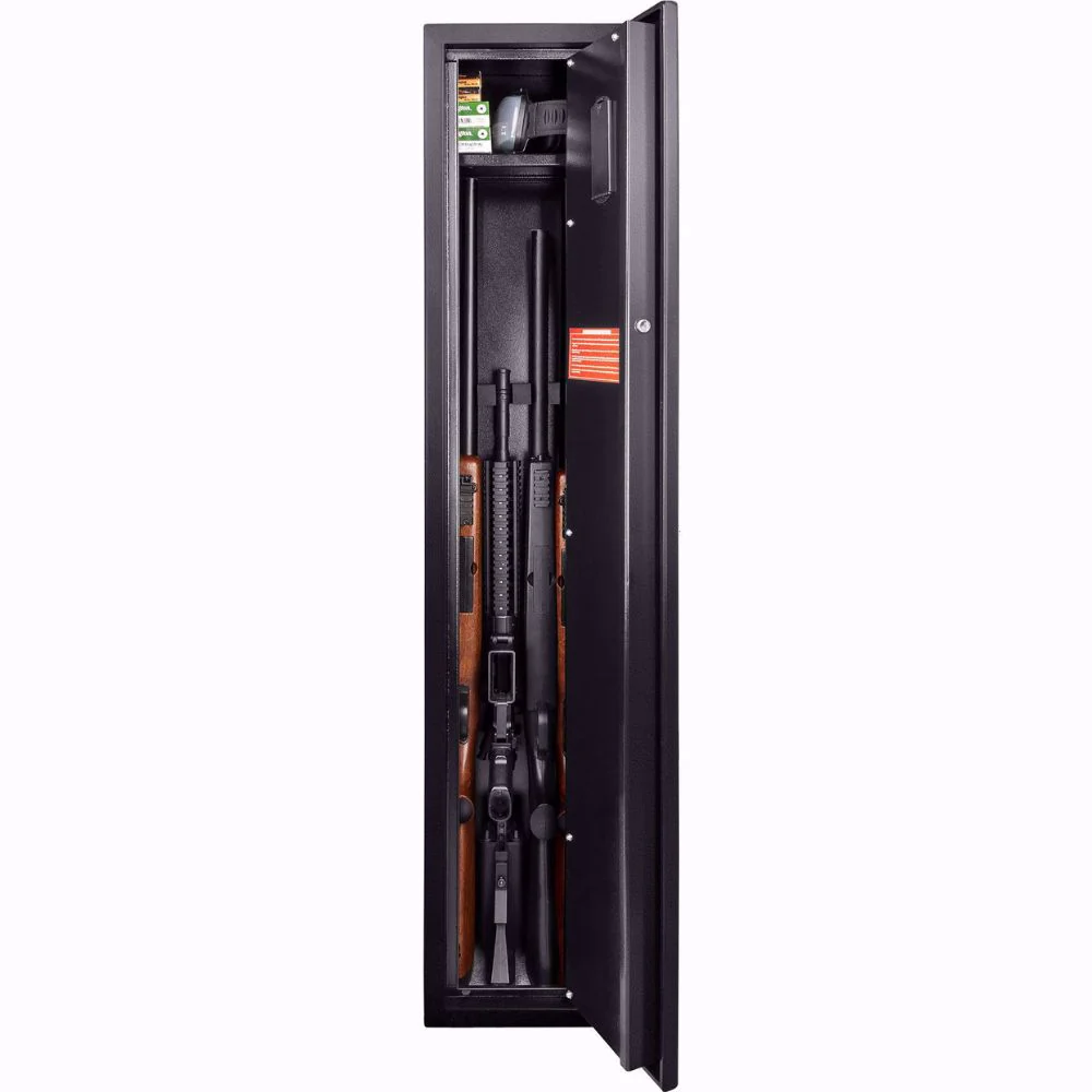 Barska Biometric Rifle Safe with Fingerprint Lock 9.75" x 8.63" x 52.13" | BAR-AX11652 - Image 4