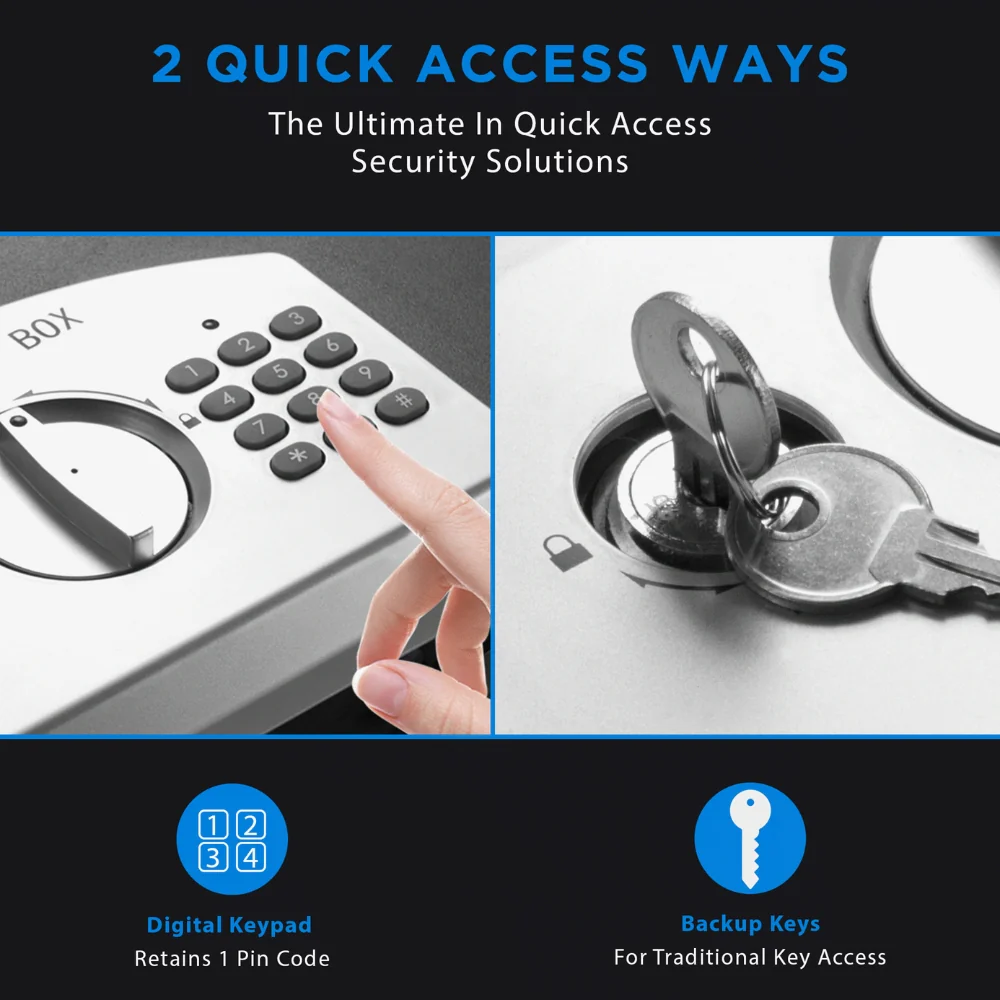 Barska Digital Portable Keypad Safe | BAR-AX11910 - Image 8