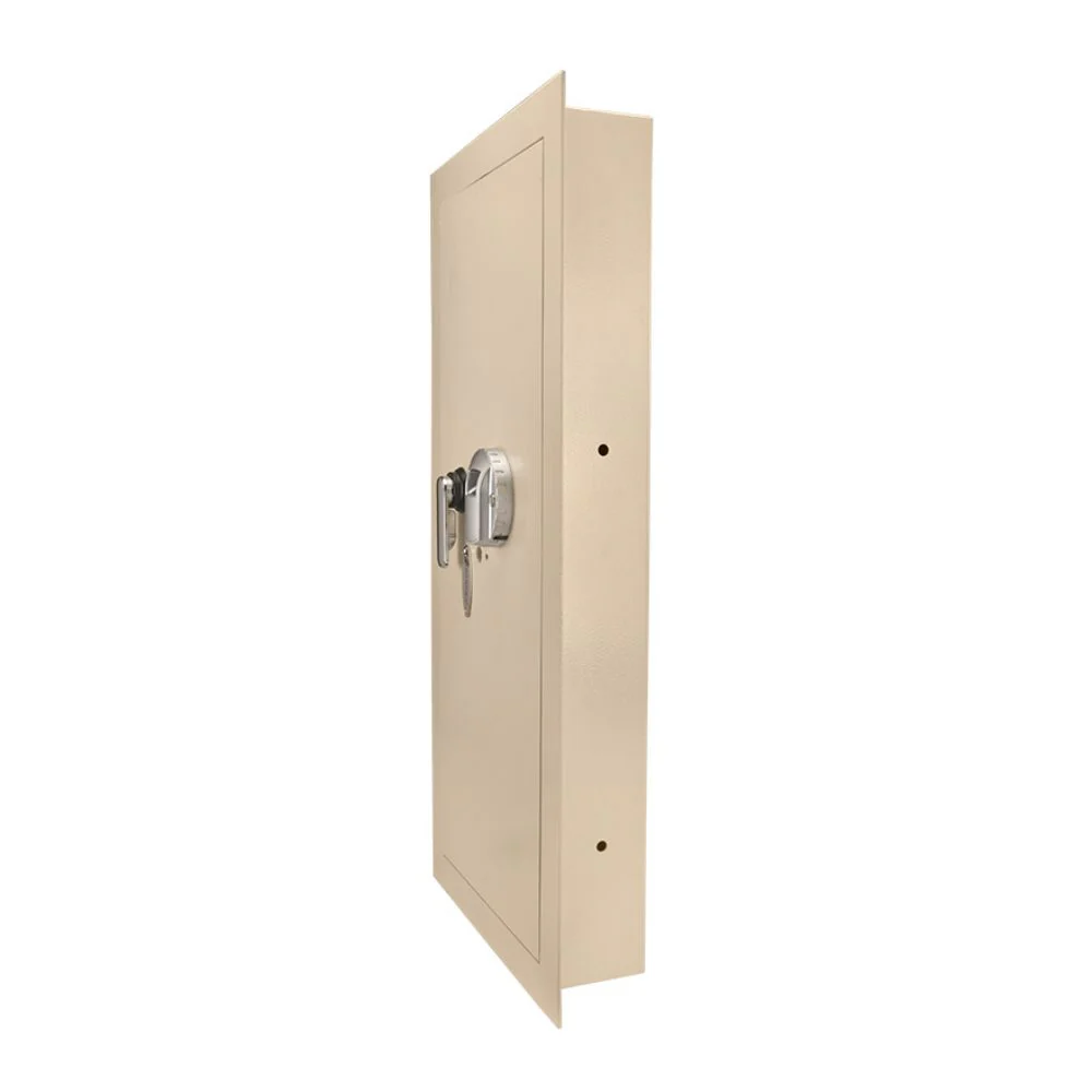 Barska Large Biometric Wall Safe Beige | BAR-AX12408 - Image 2