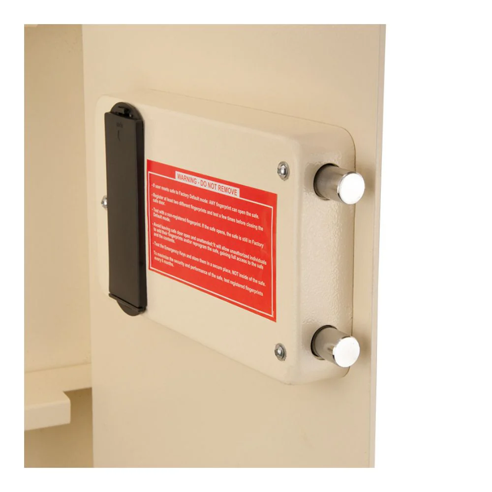 Barska Large Biometric Wall Safe Beige | BAR-AX12408 - Image 5