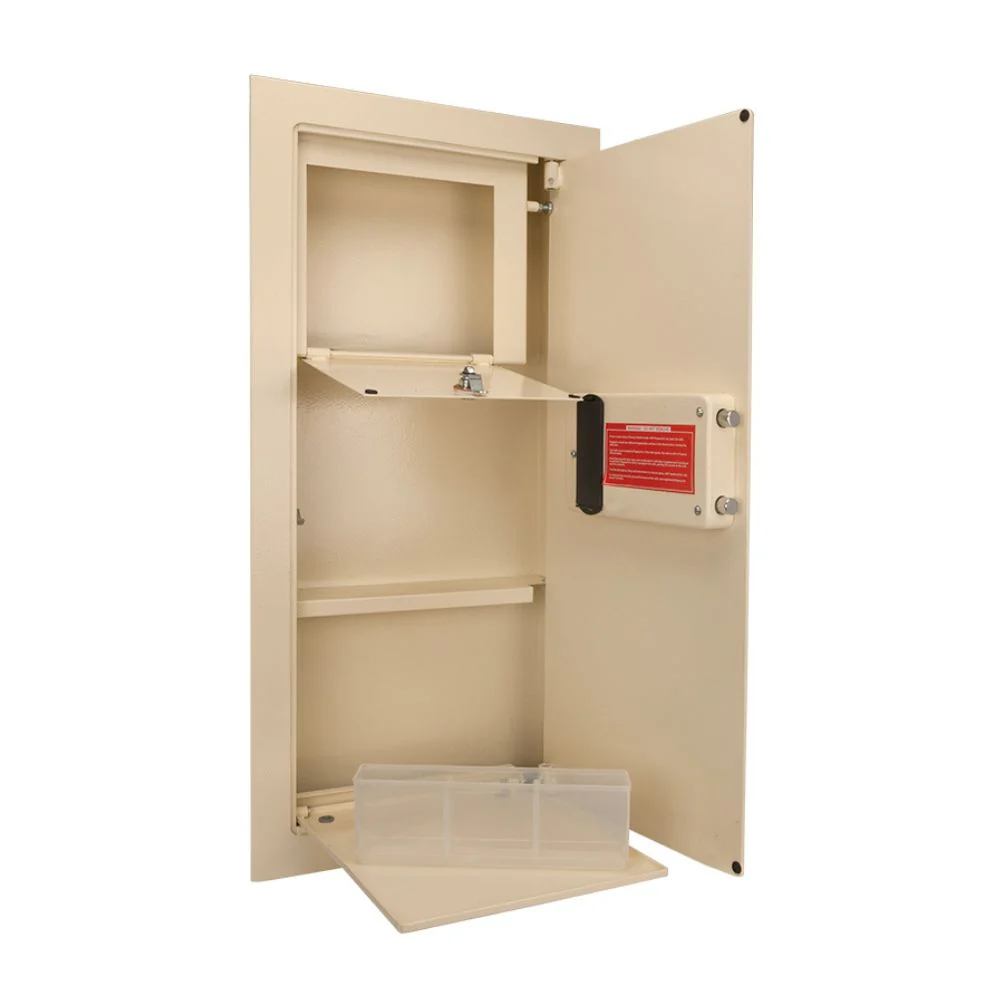 Barska Large Biometric Wall Safe Beige | BAR-AX12408 - Image 6
