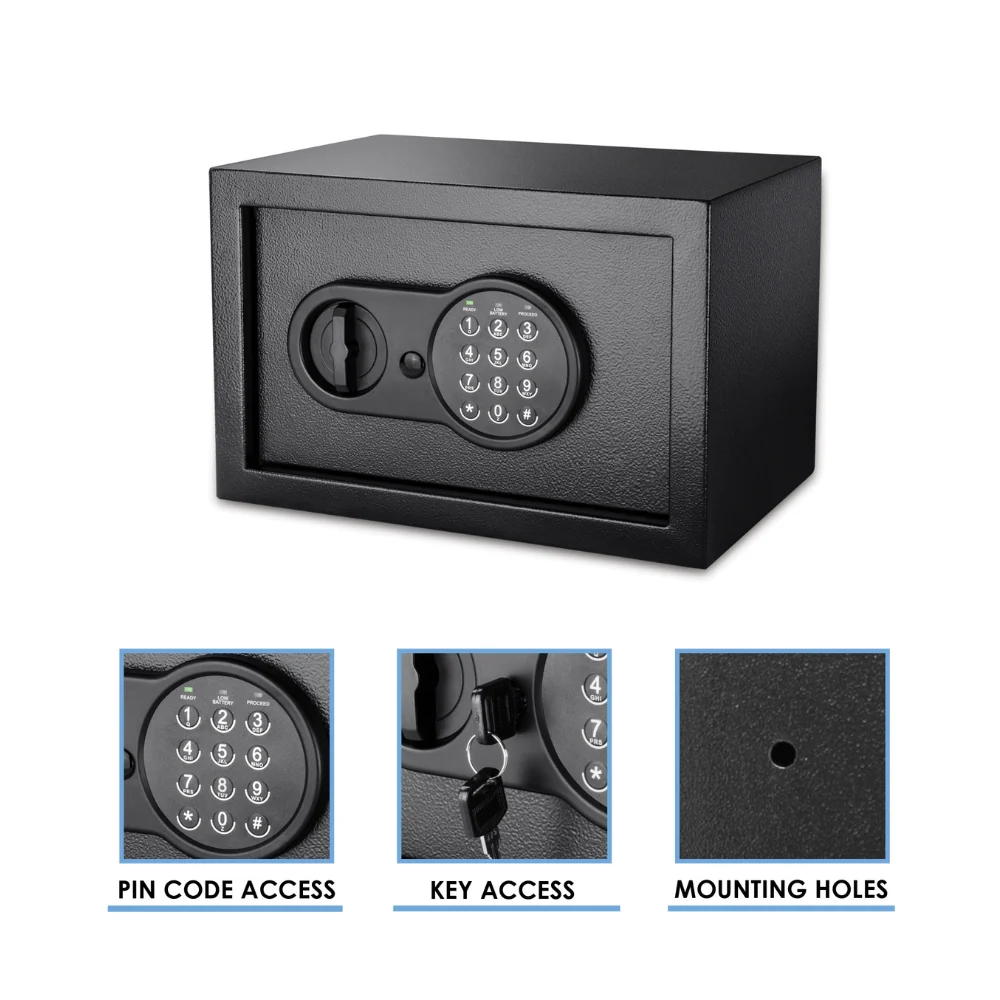 Barska Compact Digital Keypad Security Safe | BAR-AX12616 - Image 8