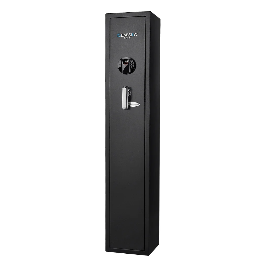 Barska HQ800 Standard Quick Access Keypad Biometric Rifle Safe | BAR-AX12760