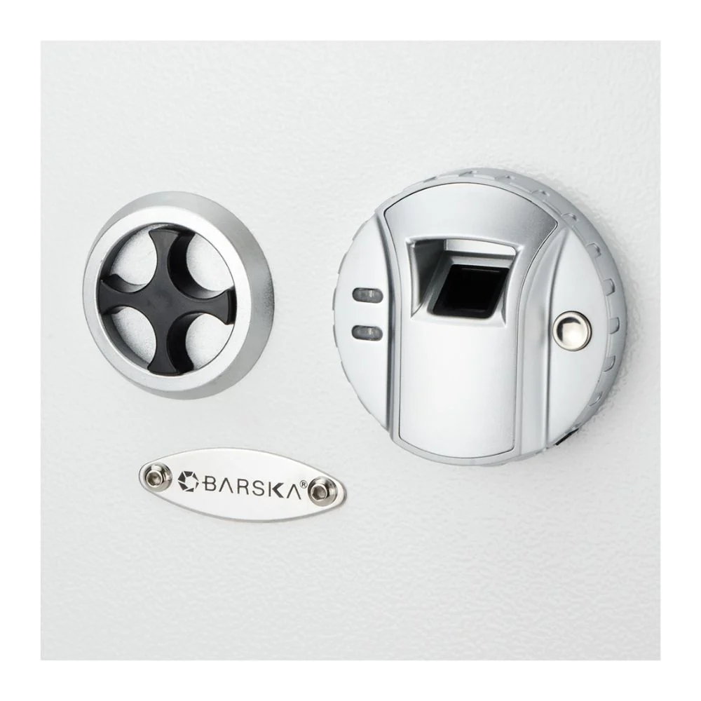 Barska White Biometric Wall Safe | BAR-AX13030 - Image 6