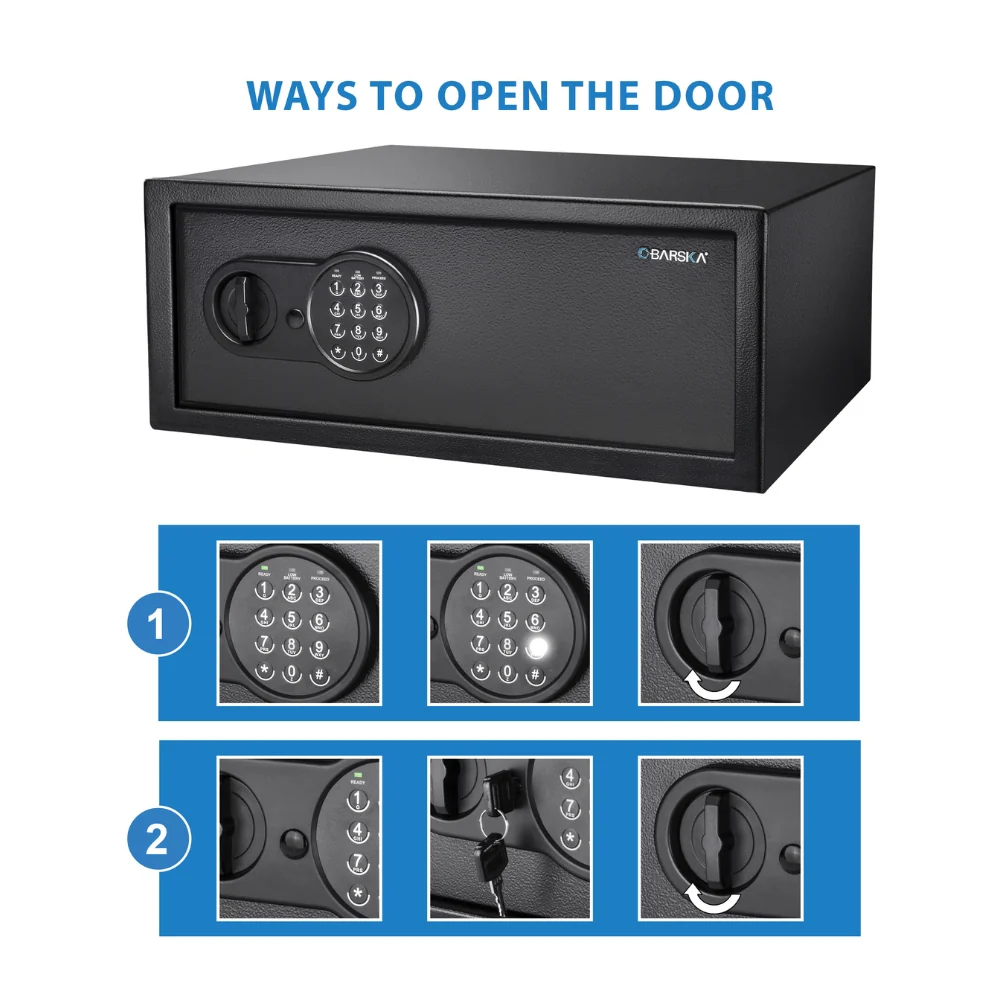 Barska Digital Keypad Security Safe | BAR-AX13090 - Image 6