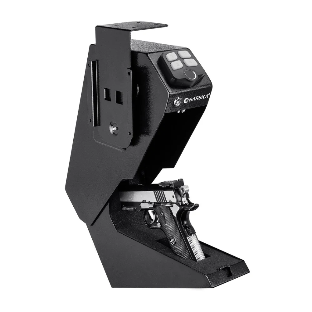 Barska Quick Access Biometric Handgun Desk Safe | BAR-AX13092 - Image 2