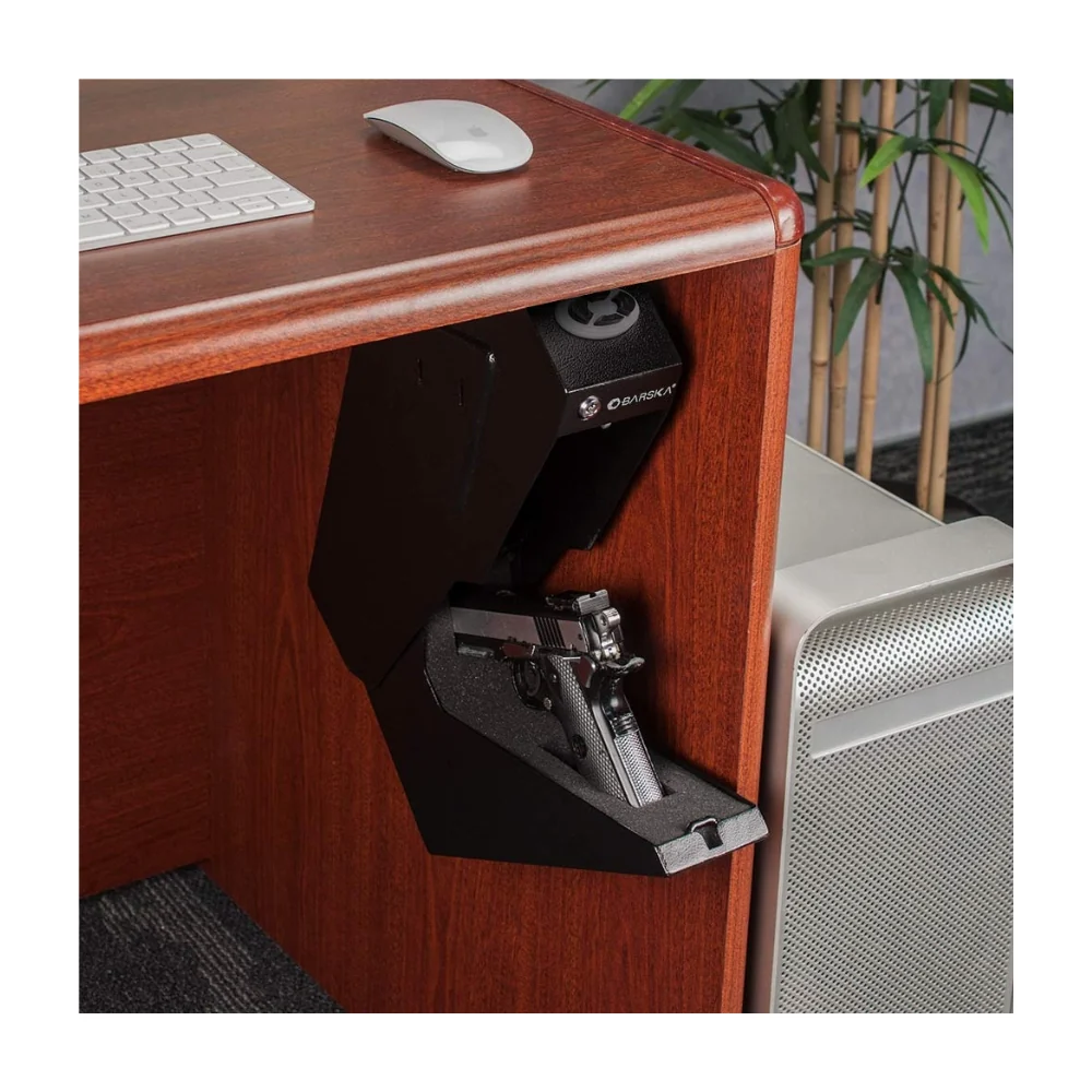 Barska Quick Access Handgun Desk Safe | BAR-AX13094 - Image 7