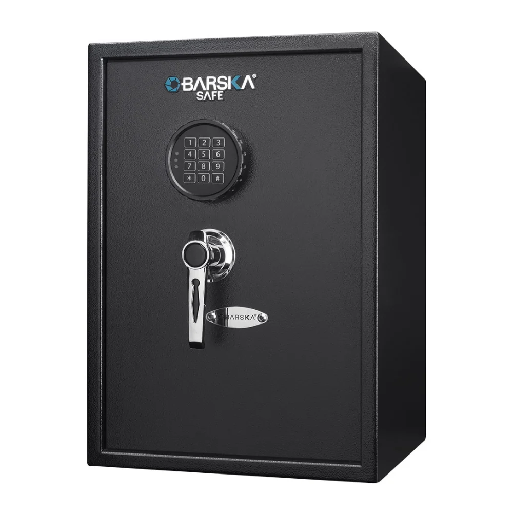 Barska Large Digital Keypad Safe Black | BAR-AX13098
