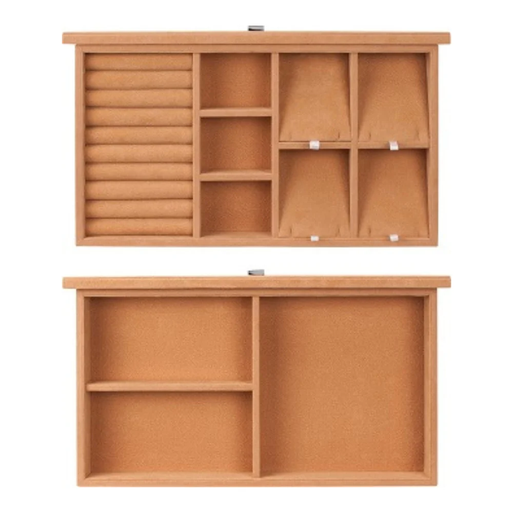 Barska White Keypad Jewelry Safe Tan Interior | BAR-AX13104 - Image 6