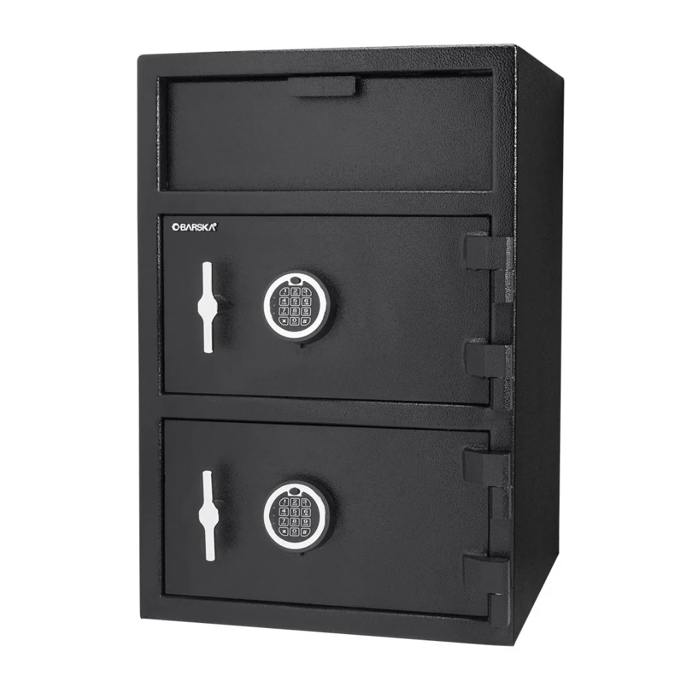 Barska Digital Keypad Two Lock Depository Safe | BAR-AX13312