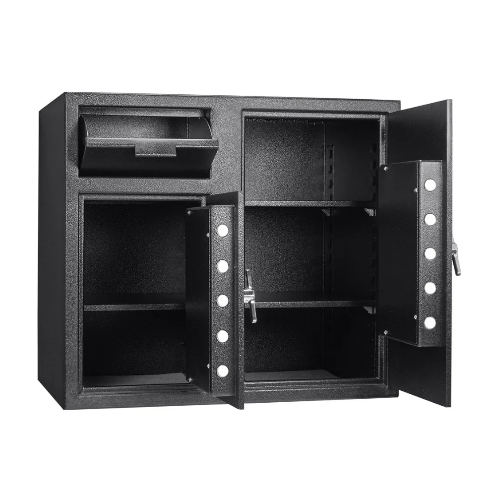 Barska Large Two Lock Depository Safe with Digital Keypad | BAR-AX13316 - Image 2