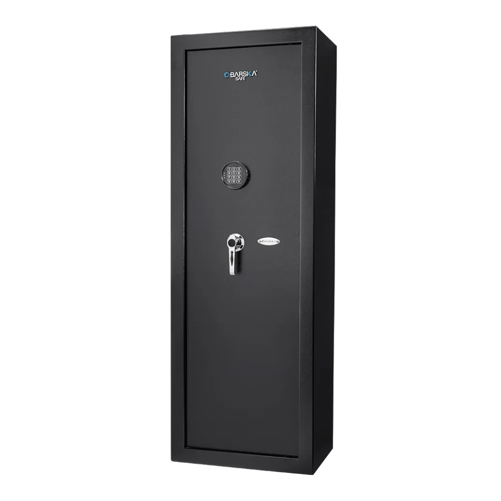 Barska Digital Keypad 14 Position Rifle Security Safe (Black) | BAR-AX13328