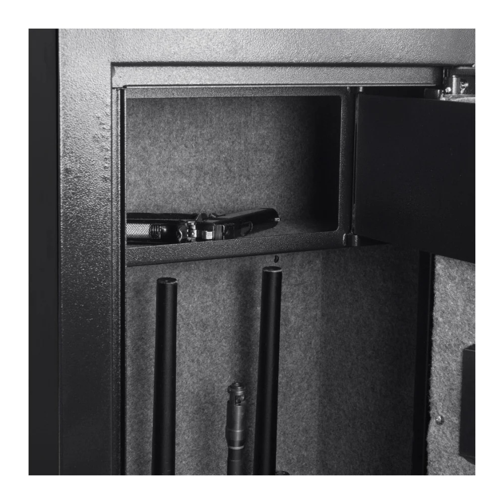 Barska Digital Keypad 14 Position Rifle Security Safe (Black) | BAR-AX13328 - Image 5