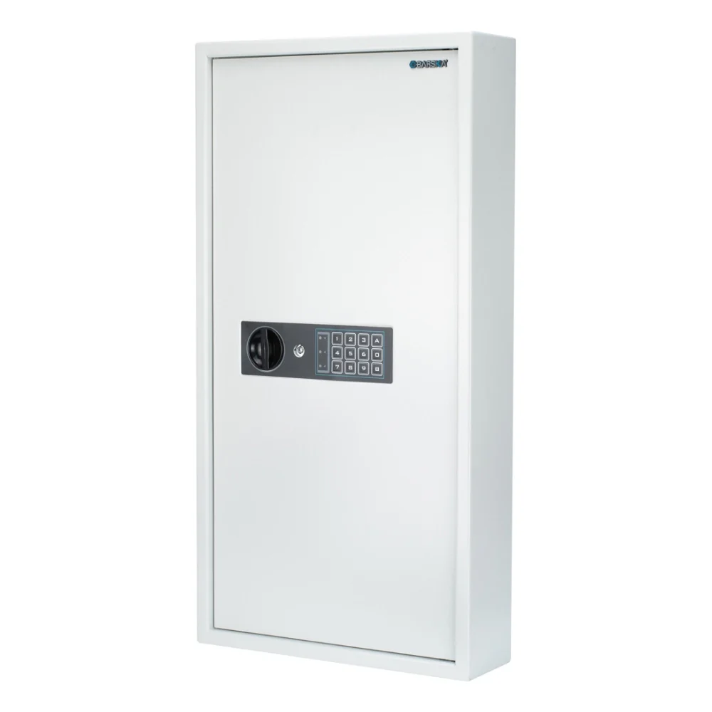 Barska 180 Key Dual Lock Deadbolt Cabinet Digital Wall Safe | BAR-AX13350