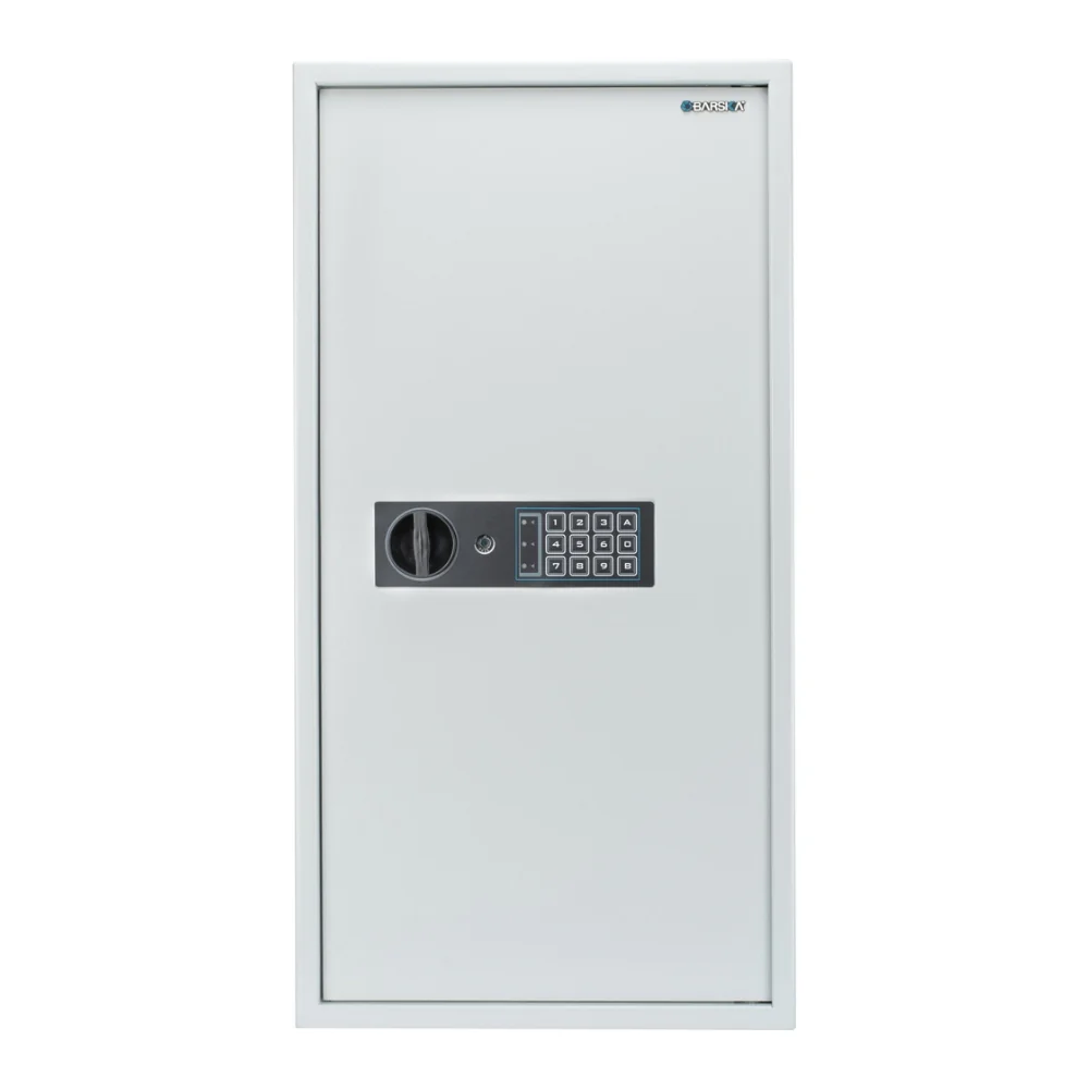 Barska 180 Key Dual Lock Deadbolt Cabinet Digital Wall Safe | BAR-AX13350 - Image 4