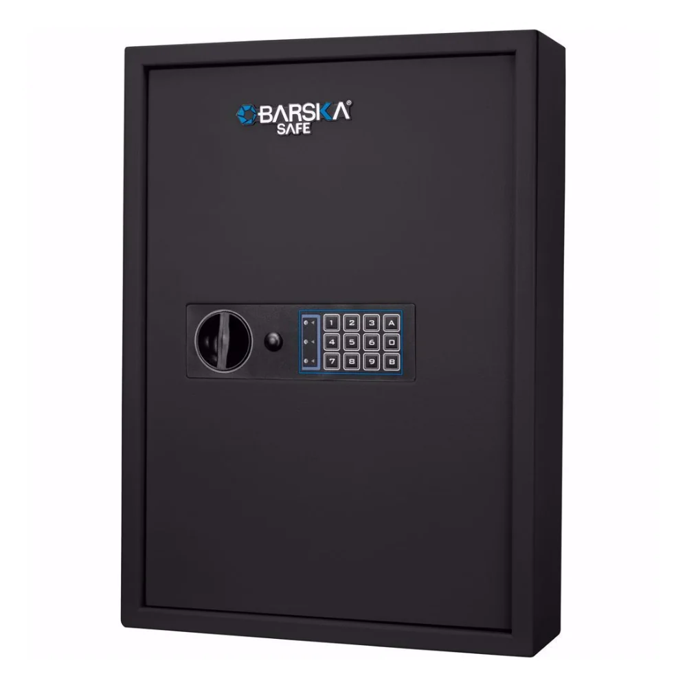 Barska 100 Key Cabinet Digital Wall Safe | BAR-AX13370
