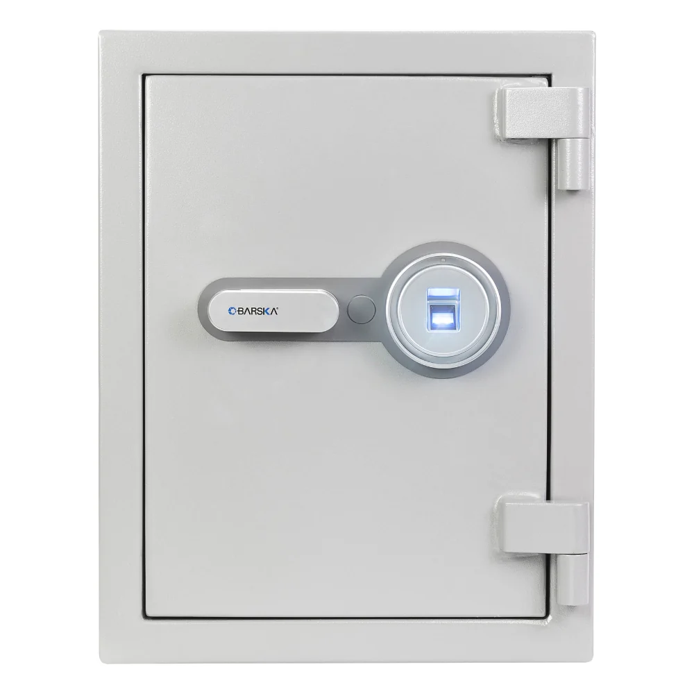 Barska Biometric Fireproof Safe Metallic Grey | BAR-AX13494 - Image 2