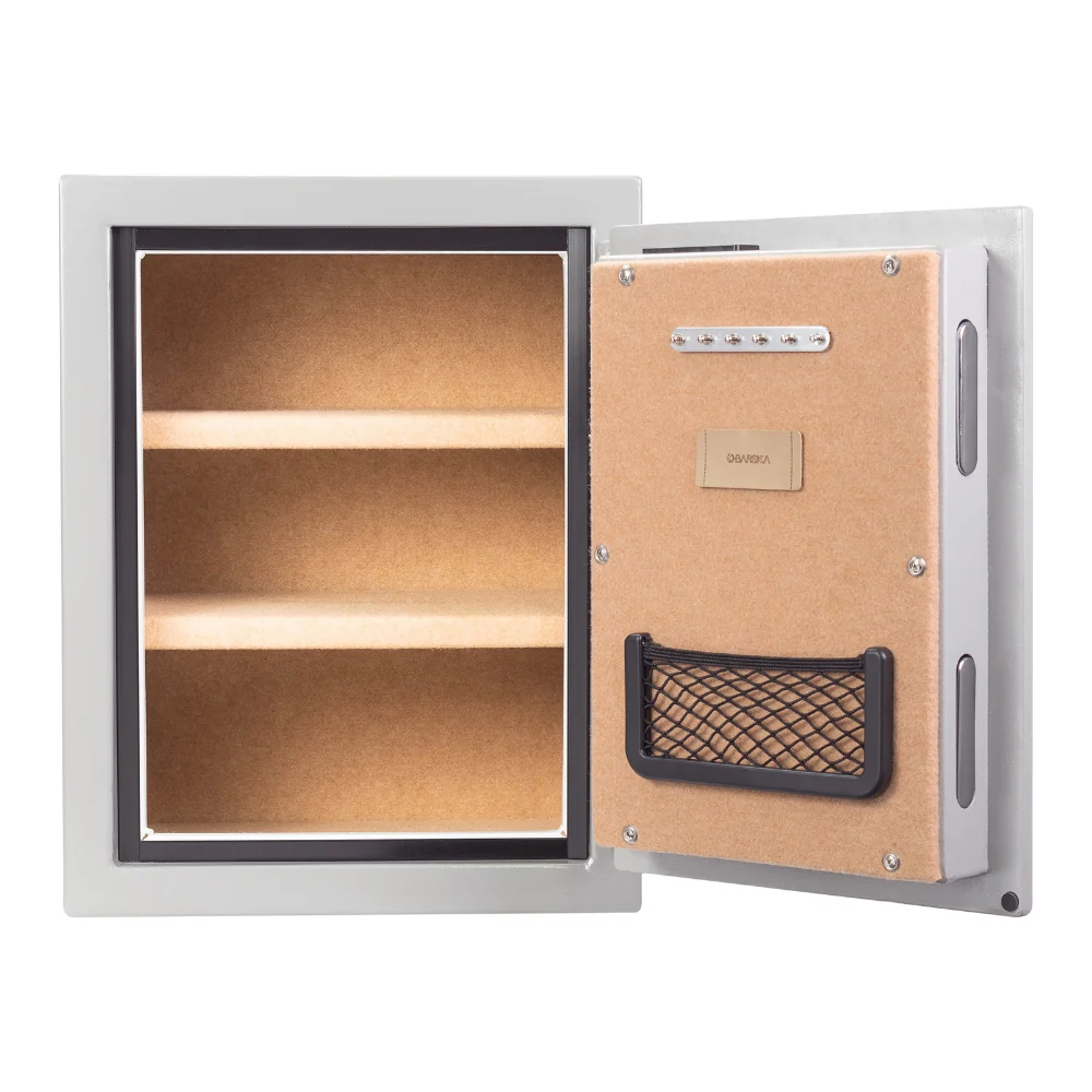Barska Biometric Fireproof Safe Metallic Grey | BAR-AX13494 - Image 4
