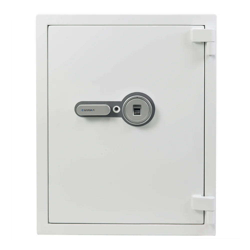 Barska Large Biometric Fireproof Security Safe 4.48 Cu.' White | BAR-AX13496 - Image 6