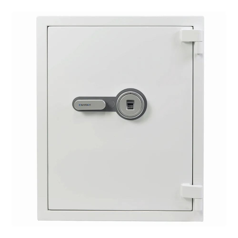 Barska Large Biometric Fireproof Security Safe 4.48 Cu.' White | BAR-AX13496 - Image 7