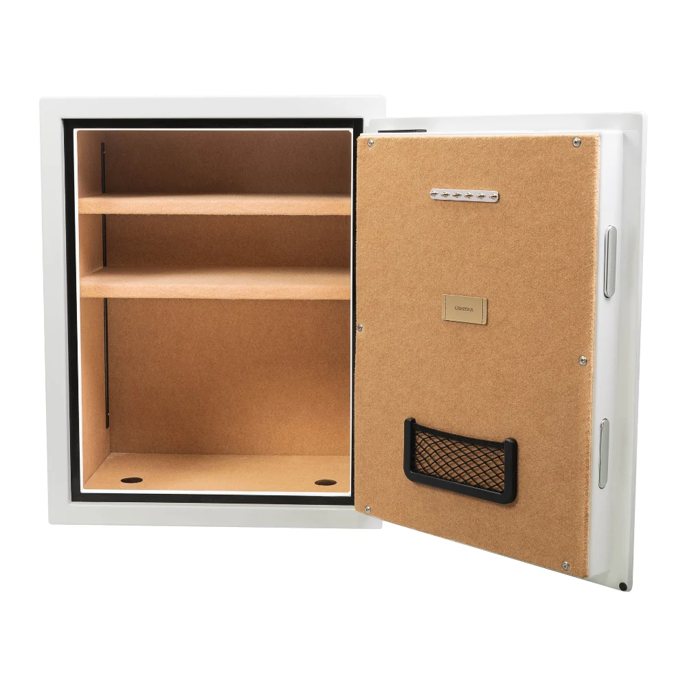 Barska Large Biometric Fireproof Security Safe 4.48 Cu.' White | BAR-AX13496 - Image 8