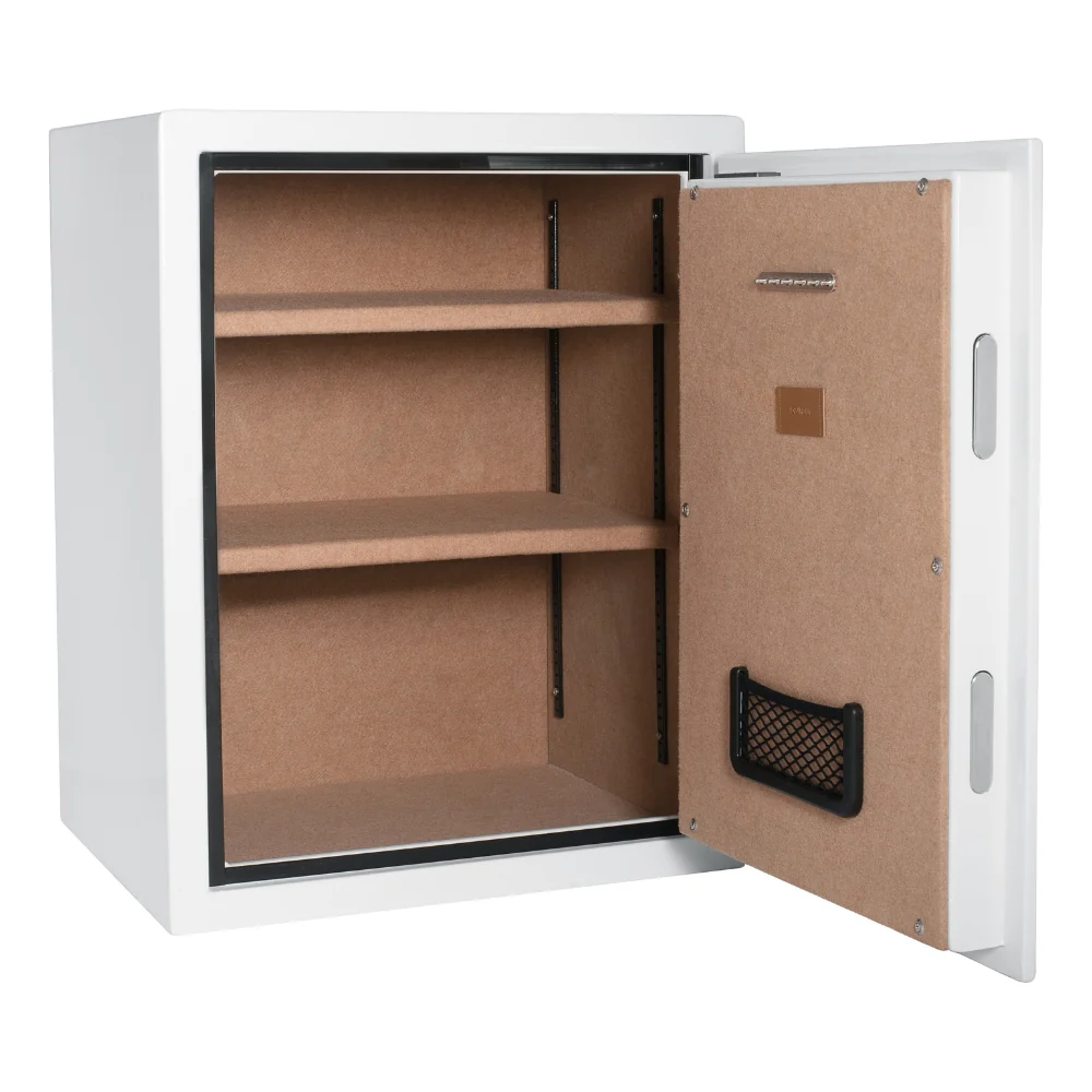 Barska Large Biometric Fireproof Security Safe 4.48 Cu.' White | BAR-AX13496 - Image 9