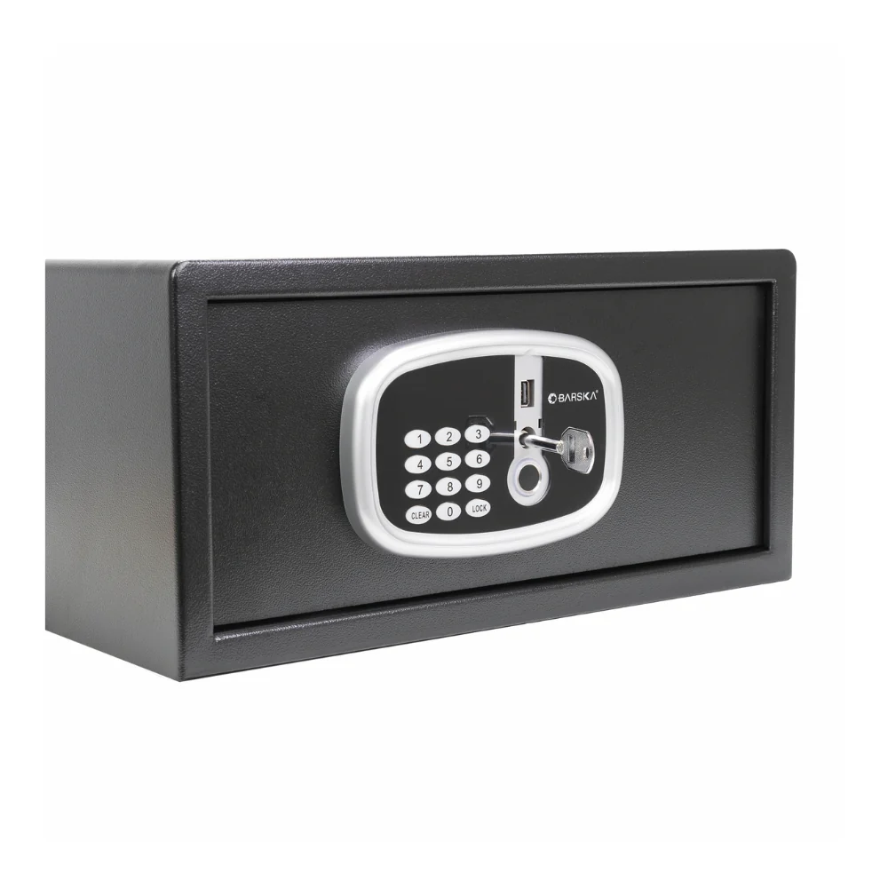 Barska Biometric Digital Keypad Security Safe with Interior Lights | BAR-AX13632 - Image 3