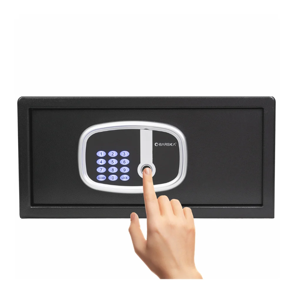 Barska Biometric Digital Keypad Security Safe with Interior Lights | BAR-AX13632 - Image 7