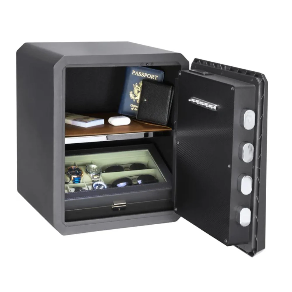 Barska Obsidian 1.15 Cu. ft 9-User Touchscreen Biometric Keypad Security Safe | BAR-AX13936 - Image 2
