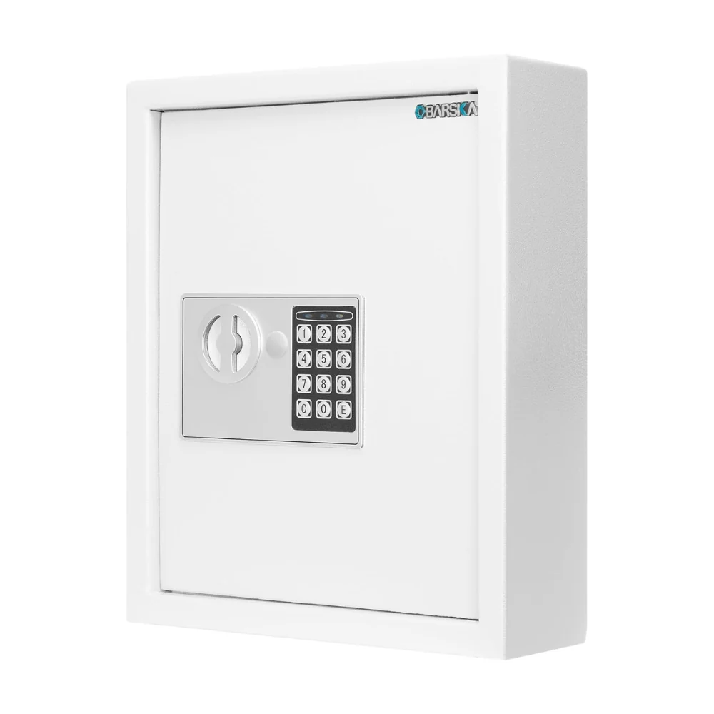 Barska 40 Capacity Fixed Position Key Cabinet Digital Keypad Wall Safe | BAR-AX13964 - Image 3