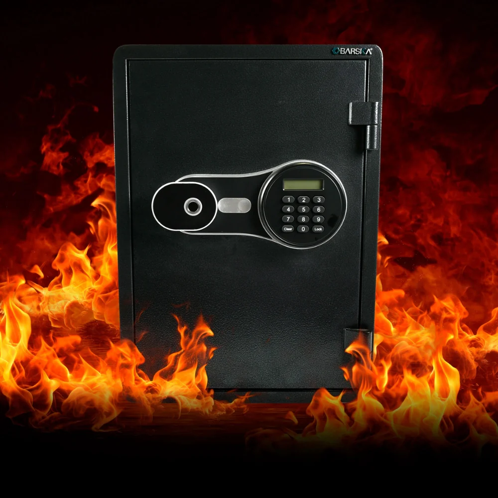 Barska AX14198 FV PRO 500 Biometric Keypad Fire-Resistant Safe - Image 17