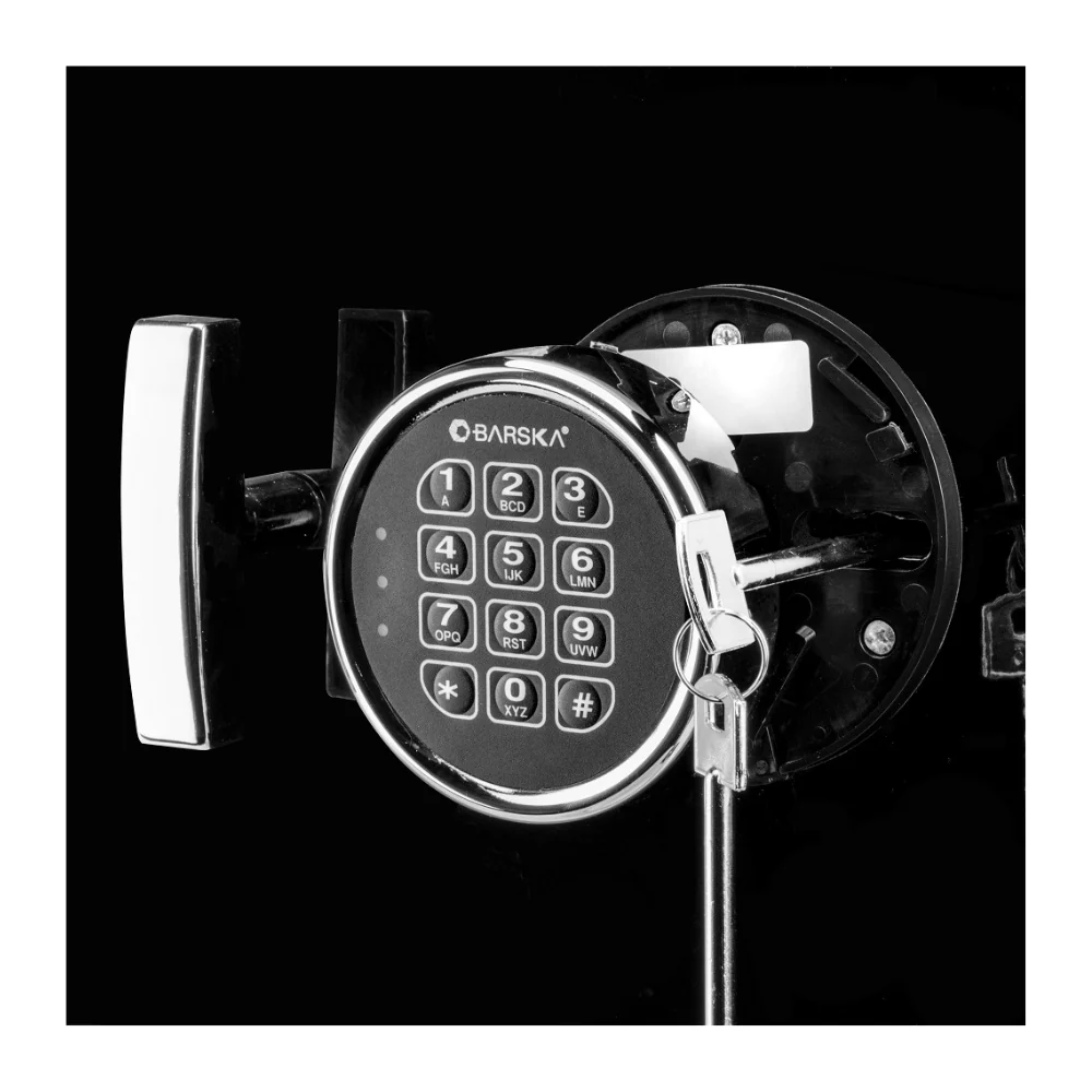 Barska Black Keypad Jewelry Safe Black Interior | BAR-AX13106 - Image 10