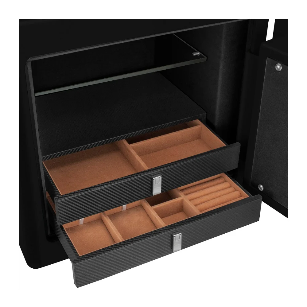 Barska Black Keypad Jewelry Safe Black Interior | BAR-AX13106 - Image 6