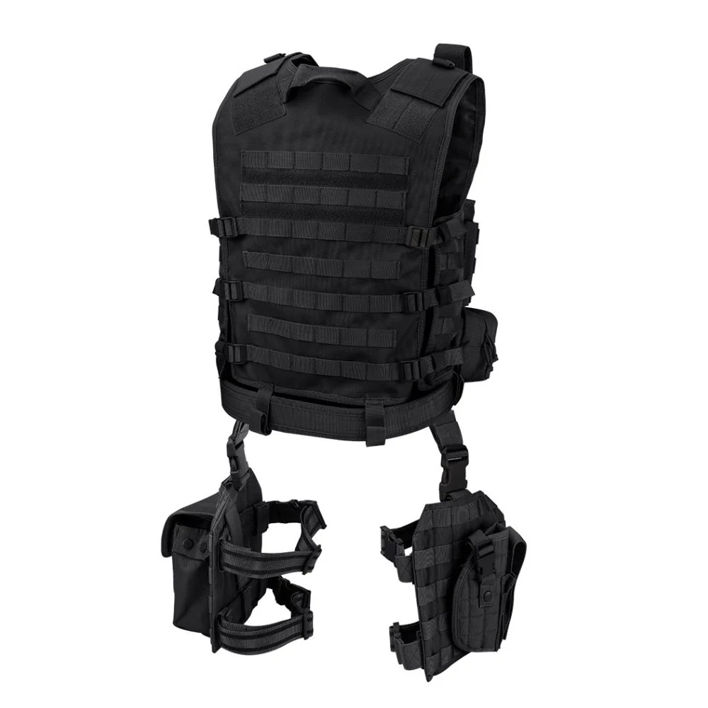 BARSKA Loaded Gear VX-100 Tactical Vest and Leg Platforms | BAR-BI12016