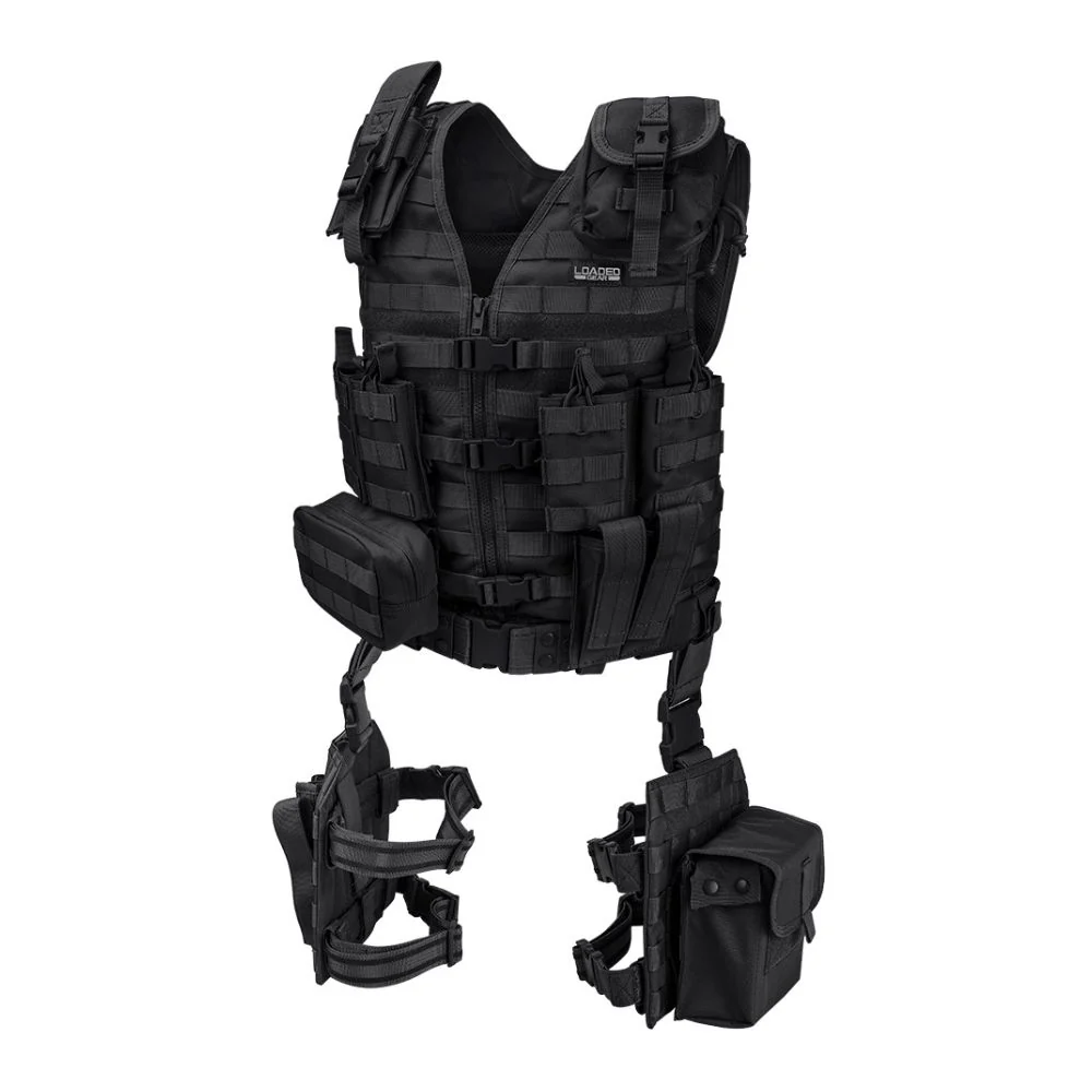 BARSKA Loaded Gear VX-100 Tactical Vest and Leg Platforms | BAR-BI12016 - Image 4