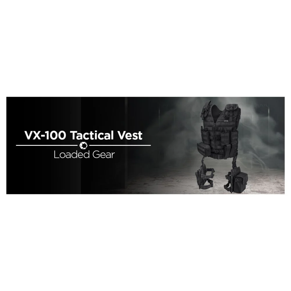 BARSKA Loaded Gear VX-100 Tactical Vest and Leg Platforms | BAR-BI12016 - Image 9