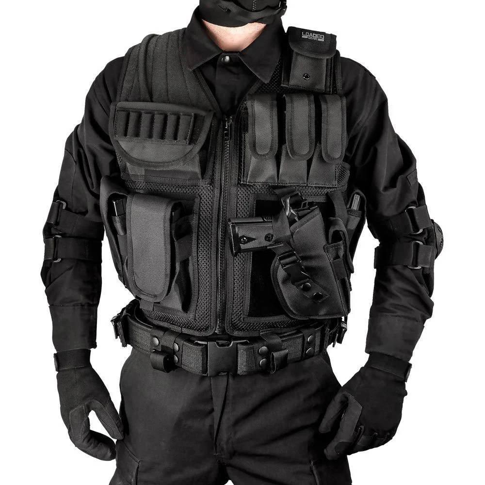 Barska Loaded Gear Tactical Vest VX-200 (Black) Right Hand | BAR-BI12018 - Image 5