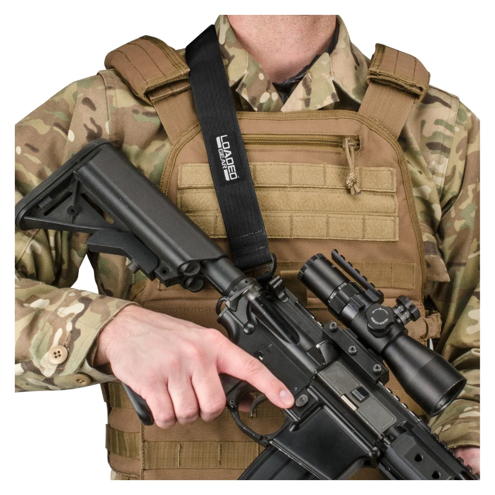 Barska Loaded Gear CX-100 Tactical Single Point Rifle Sling | BAR-BI12034 - Image 5