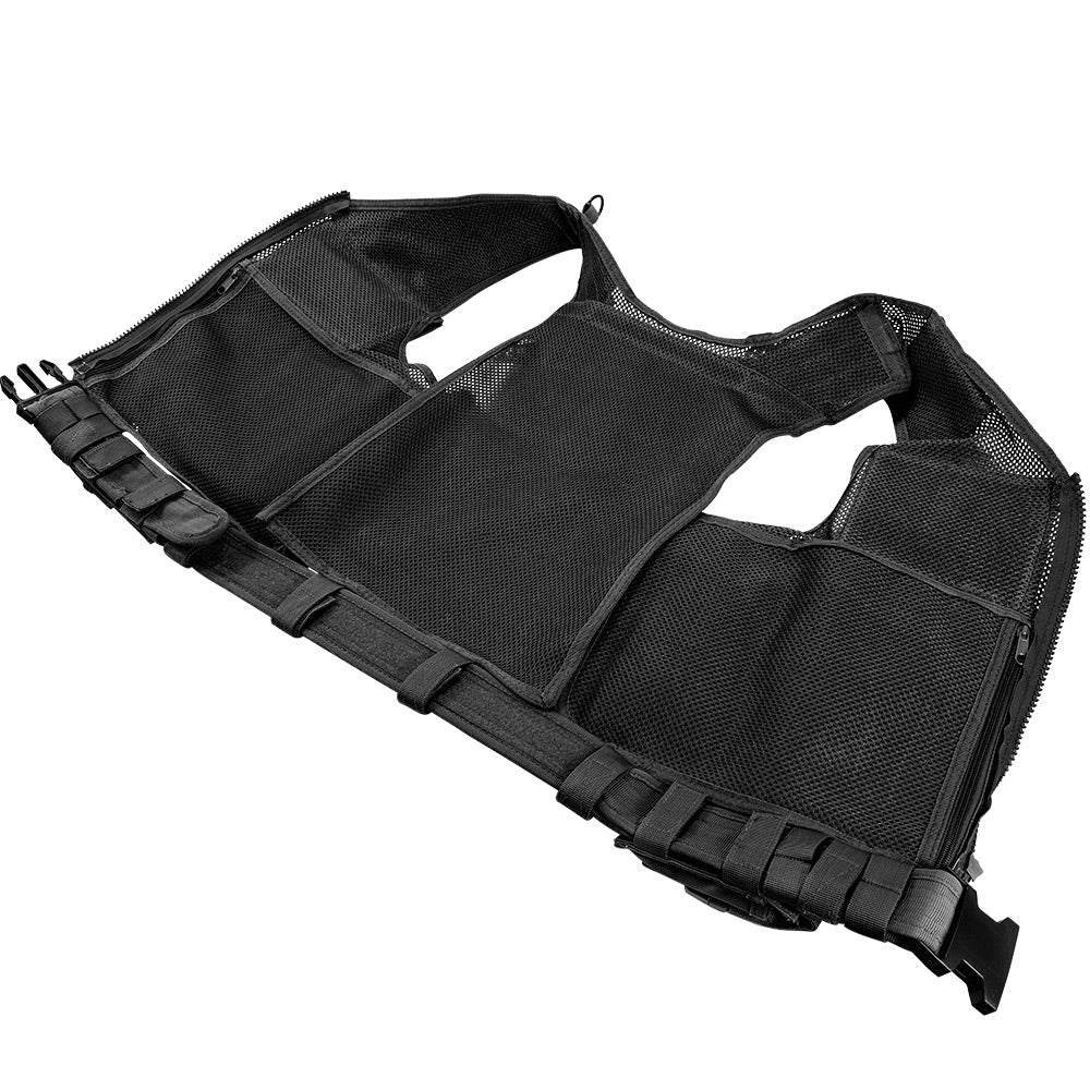 Barska Loaded Gear VX-200 Left Handed Tactical Vest (Black) | BAR-BI12154 - Image 4