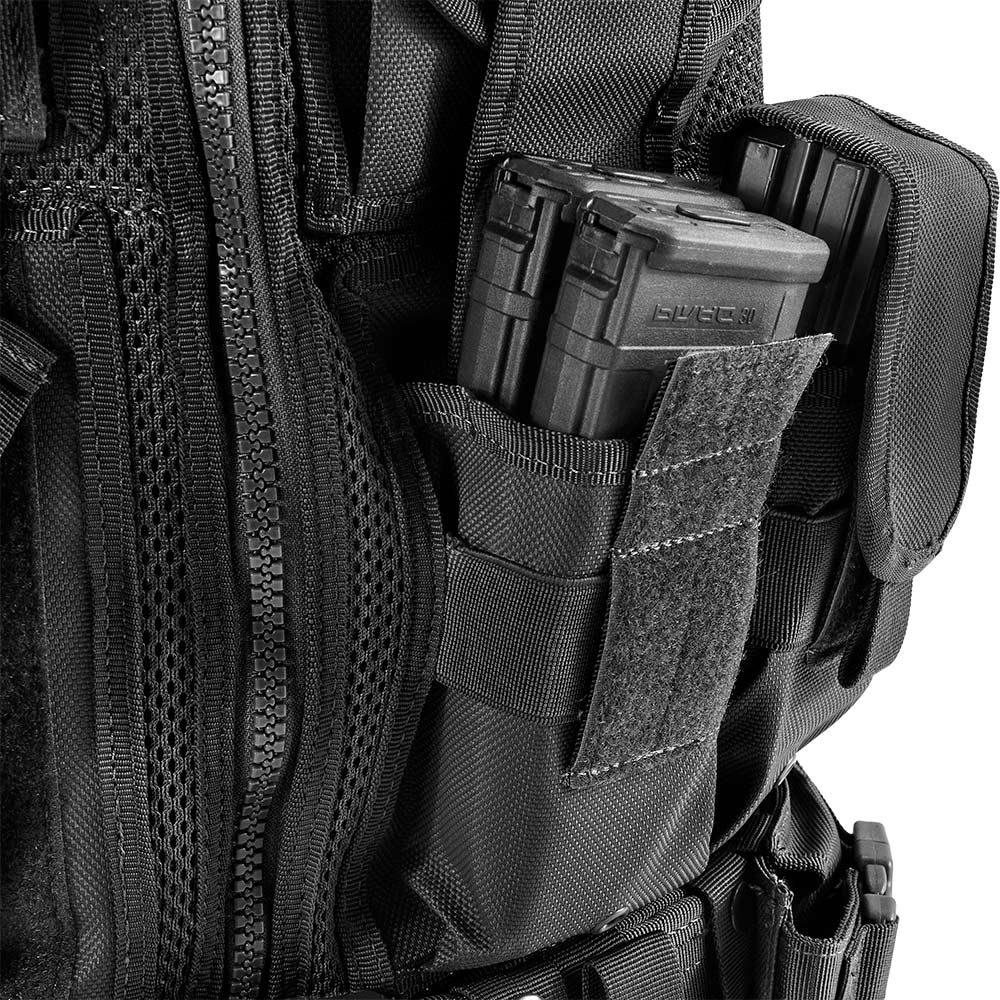 Barska Loaded Gear VX-200 Left Handed Tactical Vest (Black) | BAR-BI12154 - Image 6