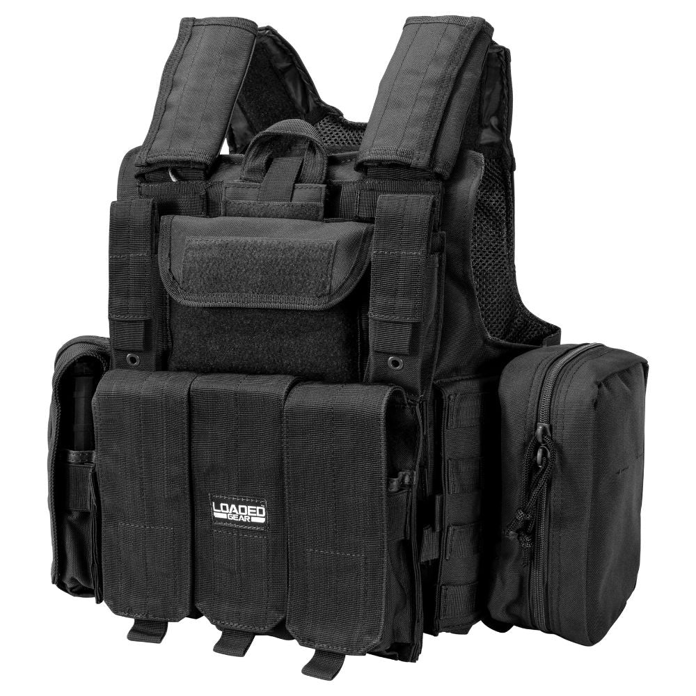 Barska Loaded Gear Tactical Vest VX-300 (Black) | BAR-BI12256 - Image 2