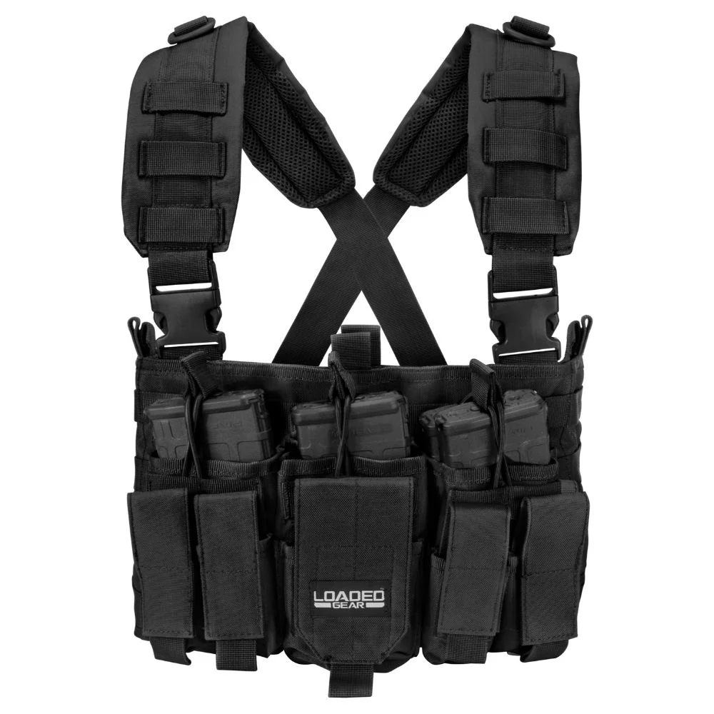 Barska Tactical Chest Rig VX-400 Loaded Gear (Black) | BAR-BI12258