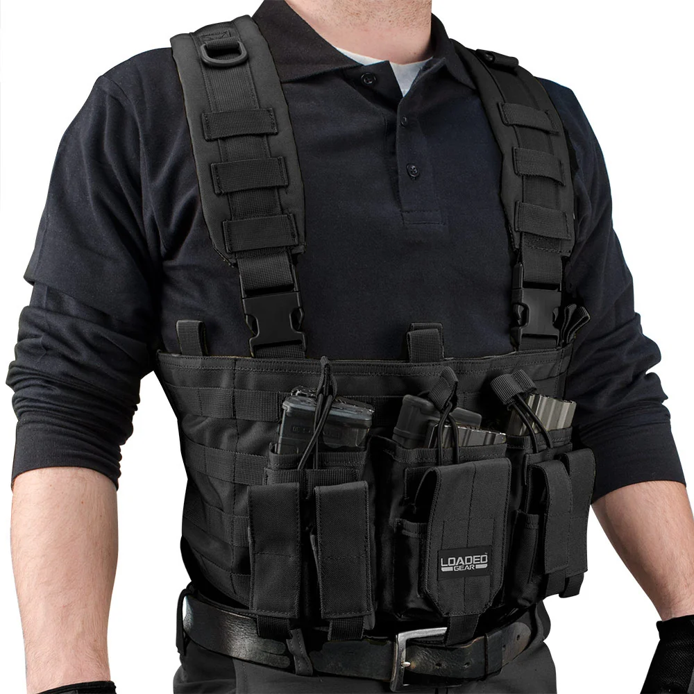 Barska Tactical Chest Rig VX-400 Loaded Gear (Black) | BAR-BI12258 - Image 6