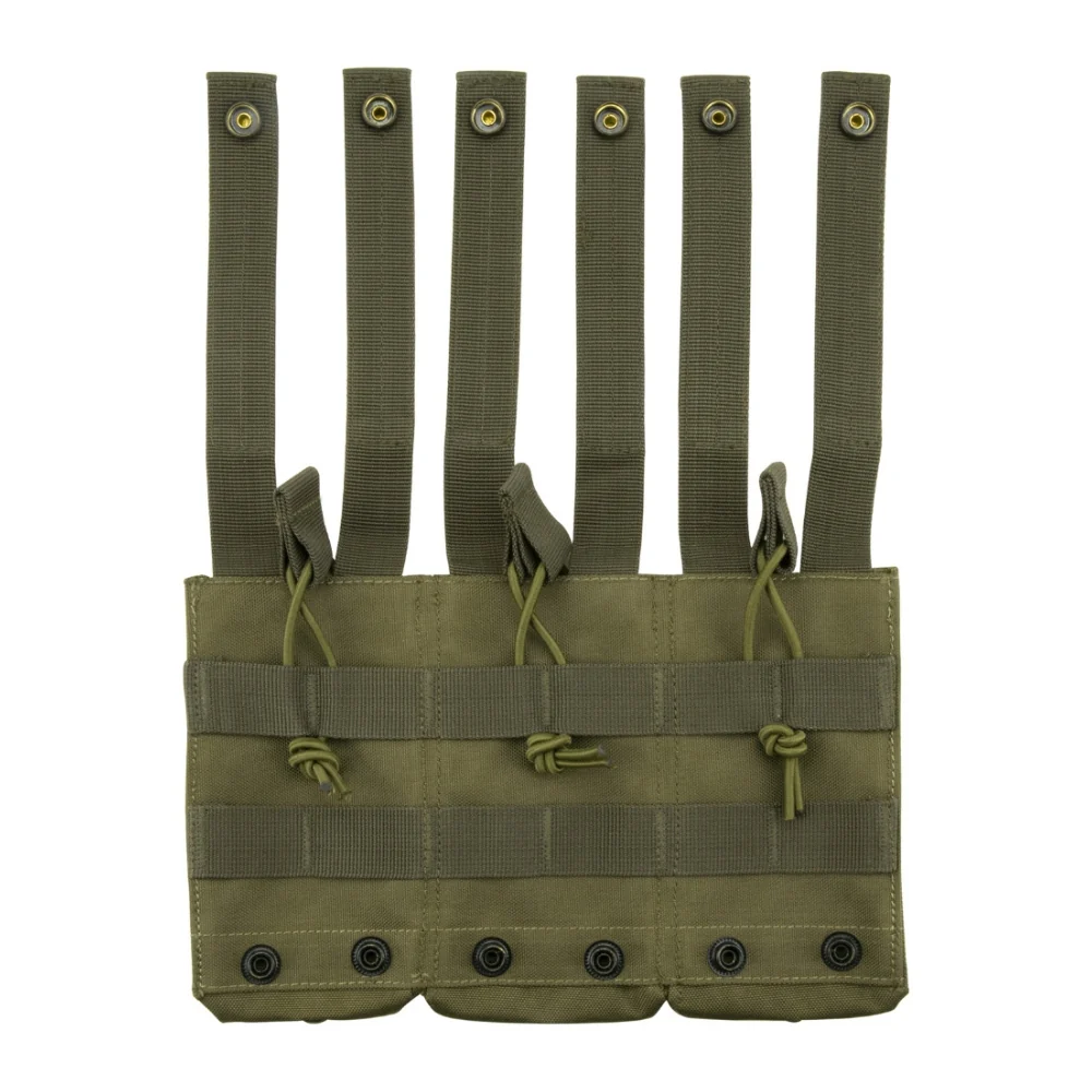 Barska Loaded Gear CX-200 Triple Magazine Pouch (OD Green) | BAR-BI12276 - Image 5