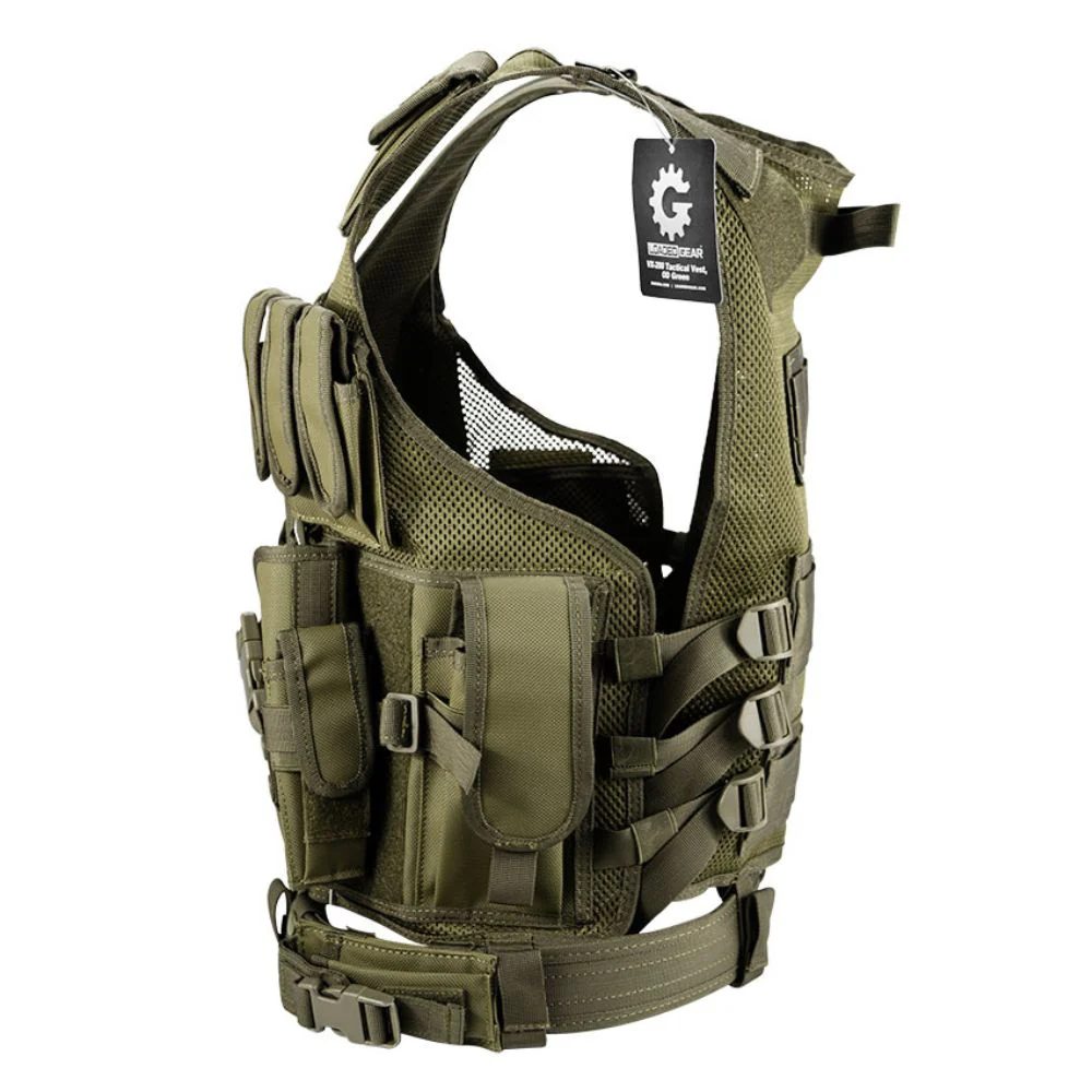 Barska Loaded Gear Tactical Vest VX-200 (OD Green) | BAR-BI12332 - Image 3