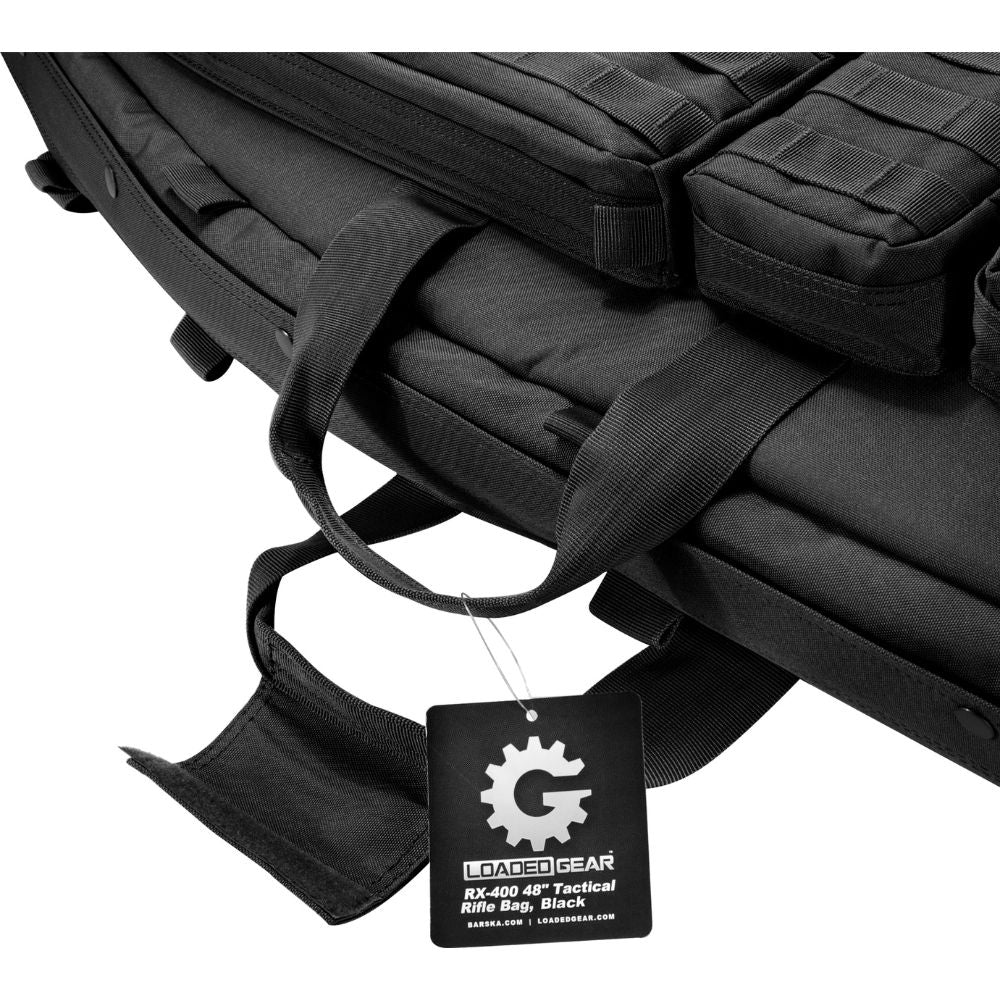 Barska Loaded Gear RX-600 46" Tactical Rifle Bag (Black) | BAR-BI12550 - Image 7