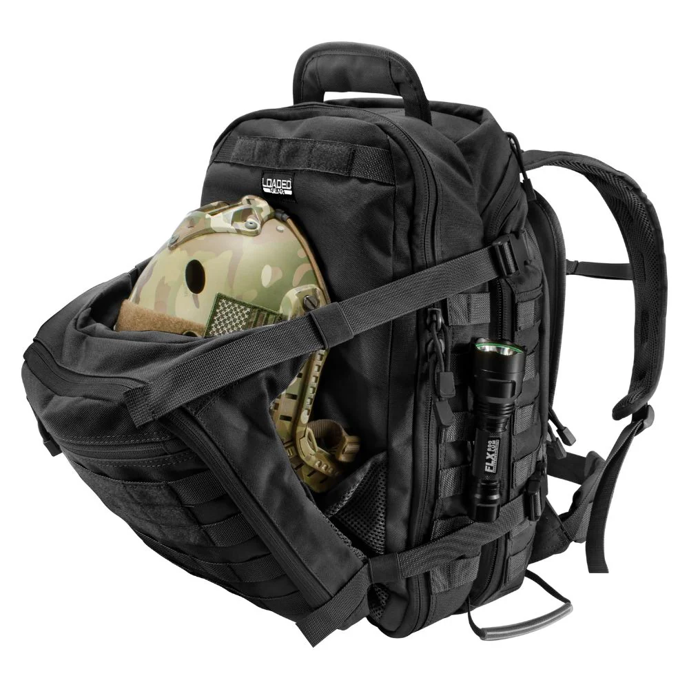 Barska Loaded Gear GX-600 Crossover Tactical Backpack (Black) | BAR-BI12598 - Image 4