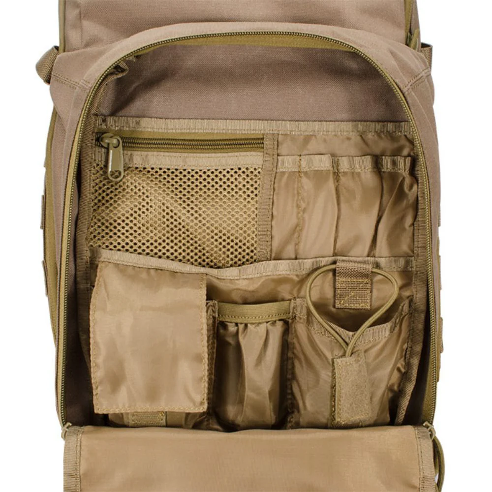 Barska Loaded Gear GX-600 Crossover Tactical Backpack (Dark Earth) | BAR-BI12600 - Image 6