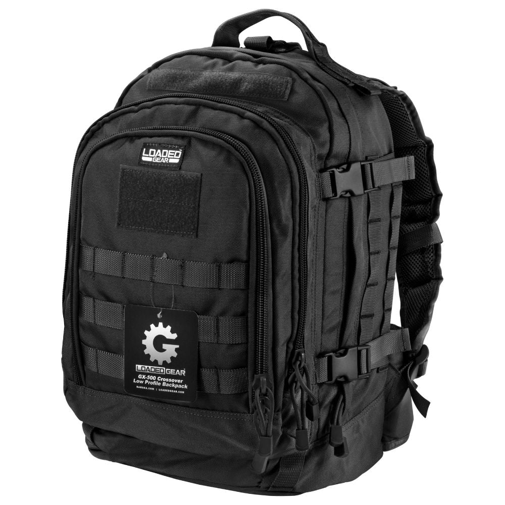 Barska Loaded Gear GX-500 Crossover Tactical Backpack (Black) | BAR-BI12612